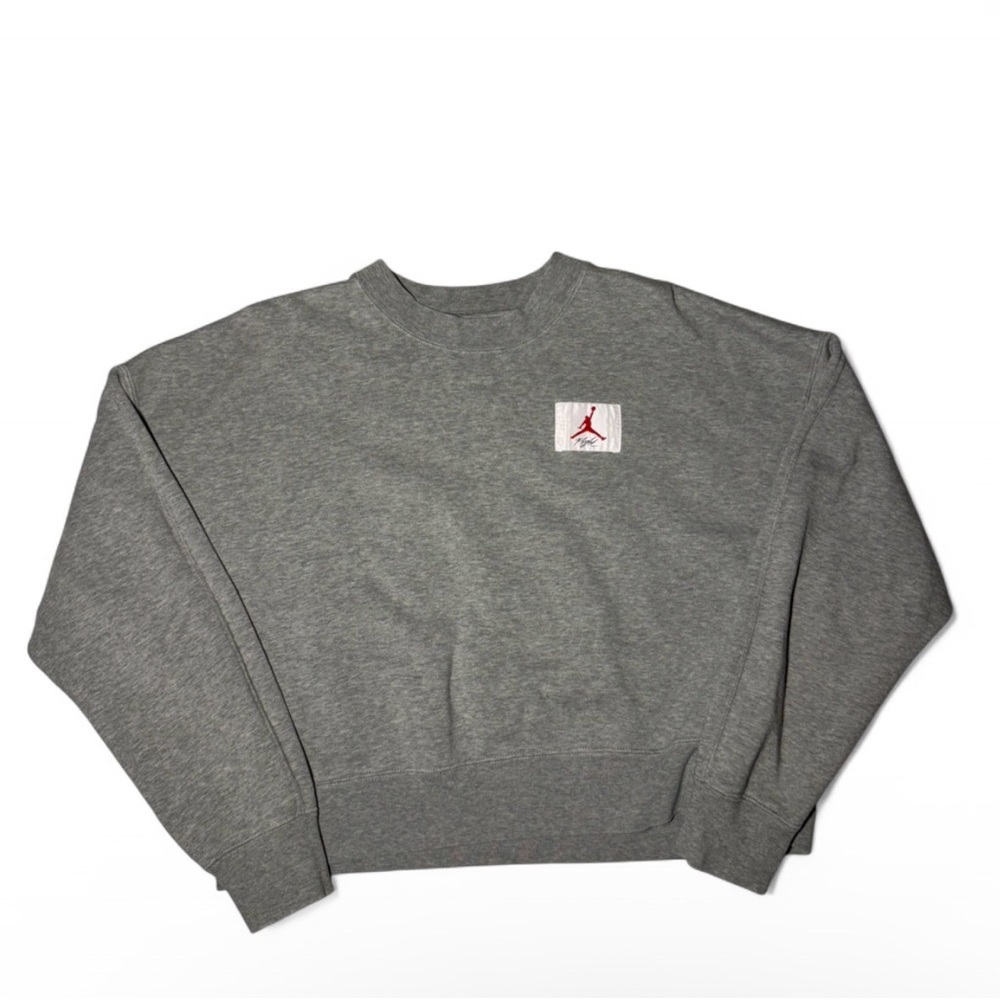 Jordan Classic Gray Crewneck Sweatshirt
